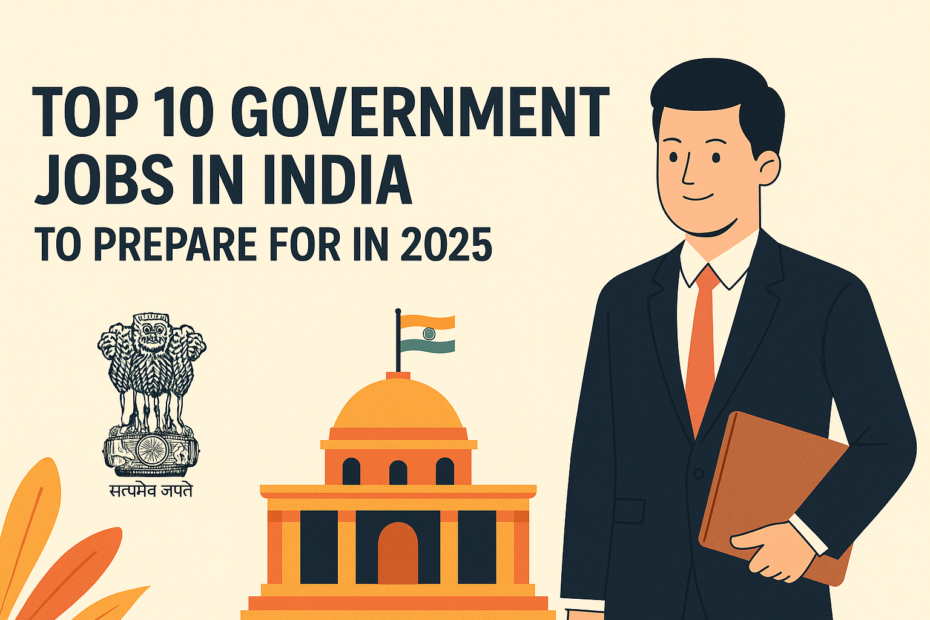 Top 10 Government Jobs in India 2025 – Secure Your Future